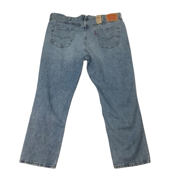 NWT Levi’s 541 Athletic Taper Jeans Sz 42 x 30 Distressed Stretch Medium Wash - Picture 2 of 6